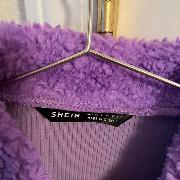 Fashion Nova - Purple Crop Top - Picture 3 of 3